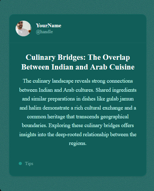 Creator Carousel Example